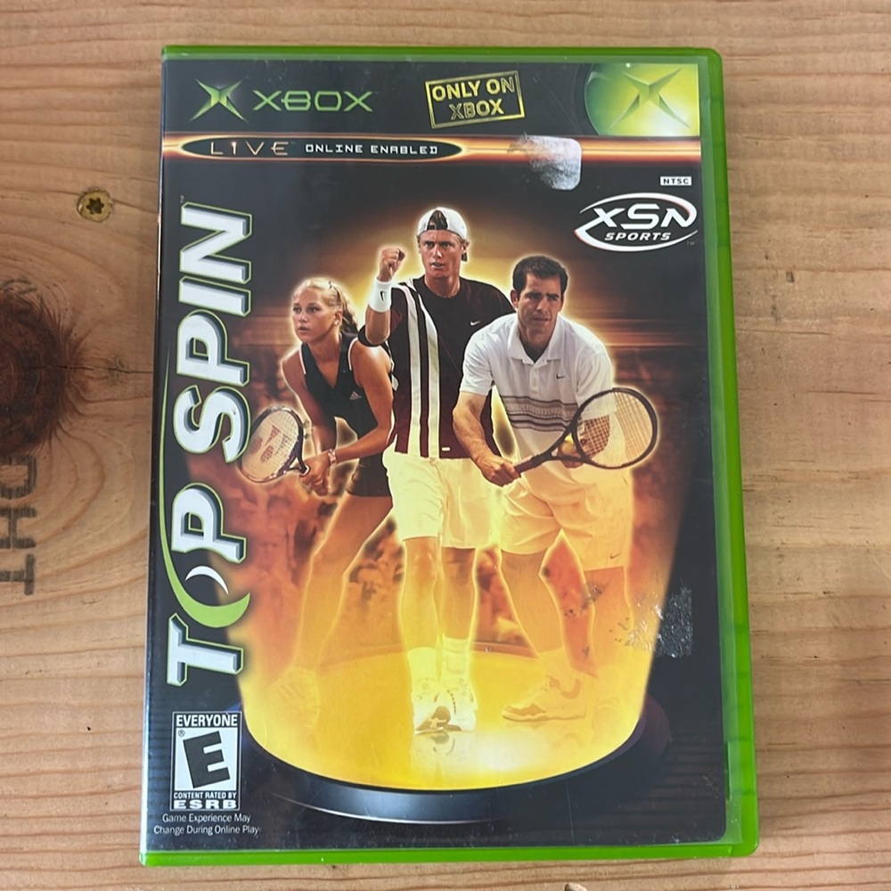 Xbox Live Top Spin Game